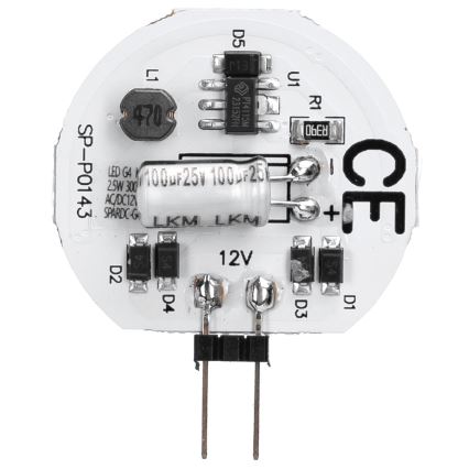 LED-polttimo G4/2,5W/12V 3000K - Aigostar