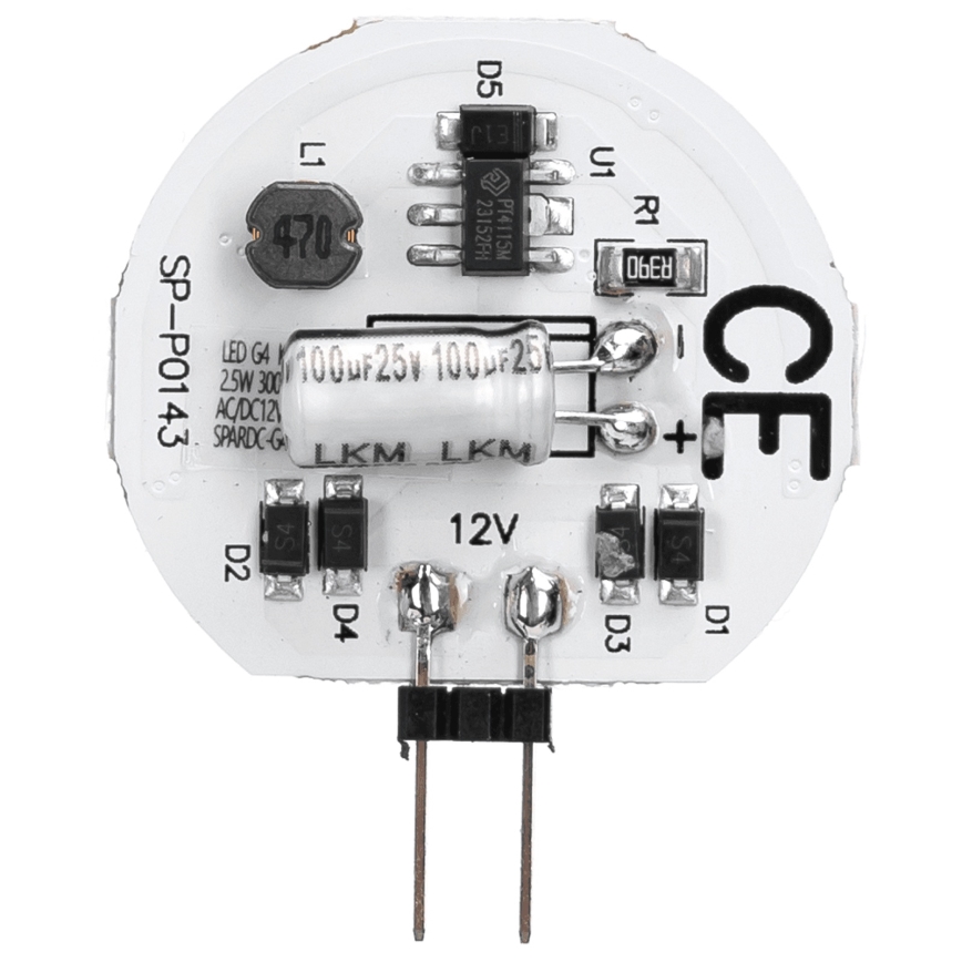 LED-polttimo G4/2,5W/12V 3000K - Aigostar