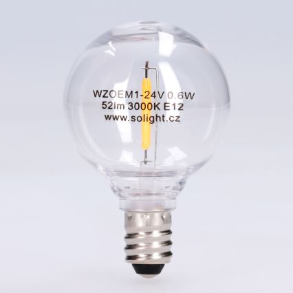 LED-polttimo G40 E12/0,6W/24V 3000K - Brilagi