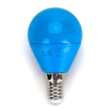LED Polttimo G45 E14/4W/230V blue - Aigostar