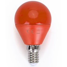 LED polttimo G45 E14/4W/230V oranssi - Aigostar 100003OFY