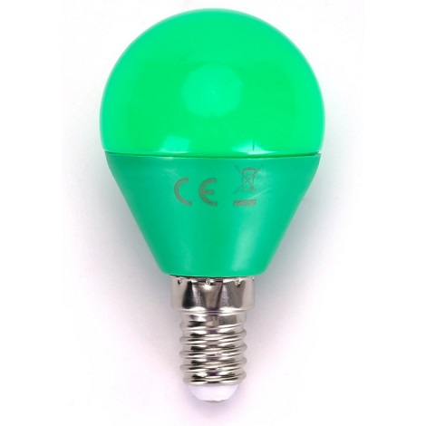 LED-polttimo G45 E14/4W/230V vihreä - Aigostar