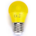 LED Polttimo G45 E27/4W/230V keltainen - Aigostar