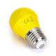 LED Polttimo G45 E27/4W/230V keltainen - Aigostar
