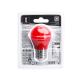 LED polttimo G45 E27/4W/230V punainen - Aigostar