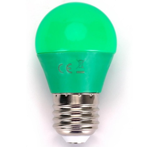 LED Polttimo G45 E27/4W/230V vihreä - Aigostar