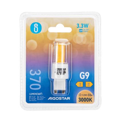 LED-polttimo G9/3,3W/230V 3000K - Aigostar