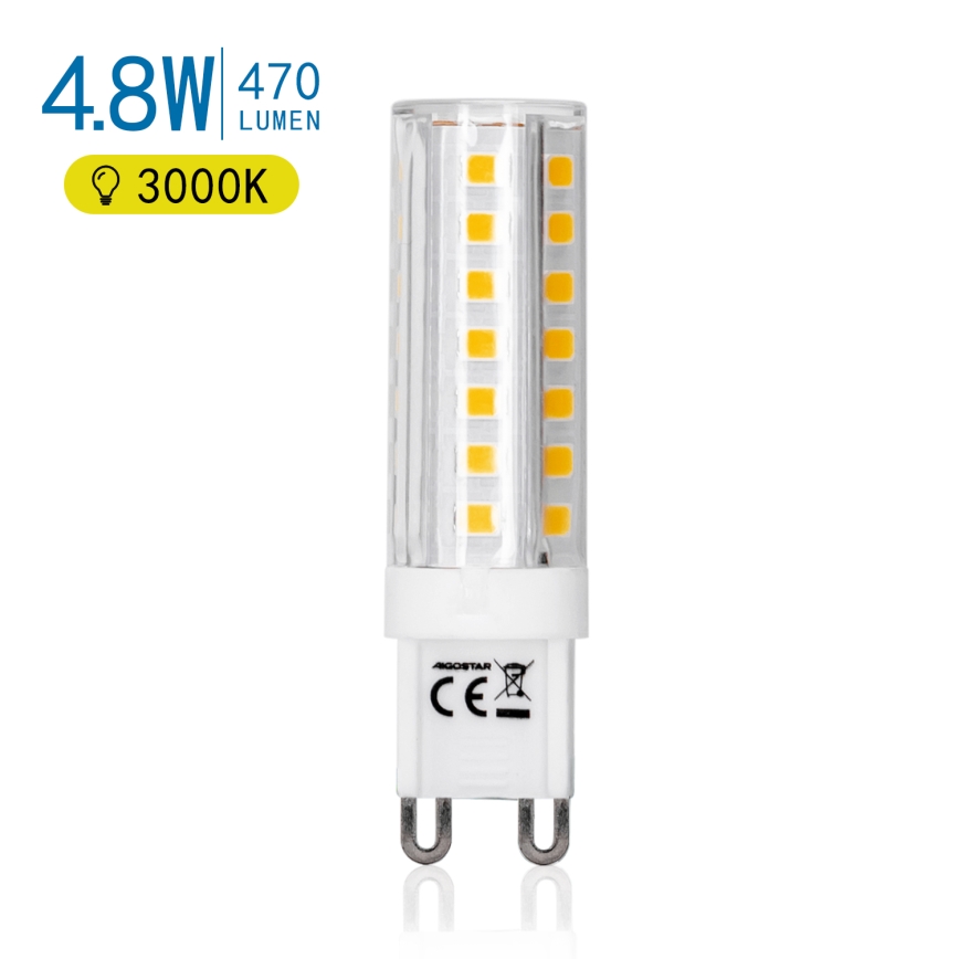 LED-polttimo G9/4,8W/230V 3000K - Aigostar