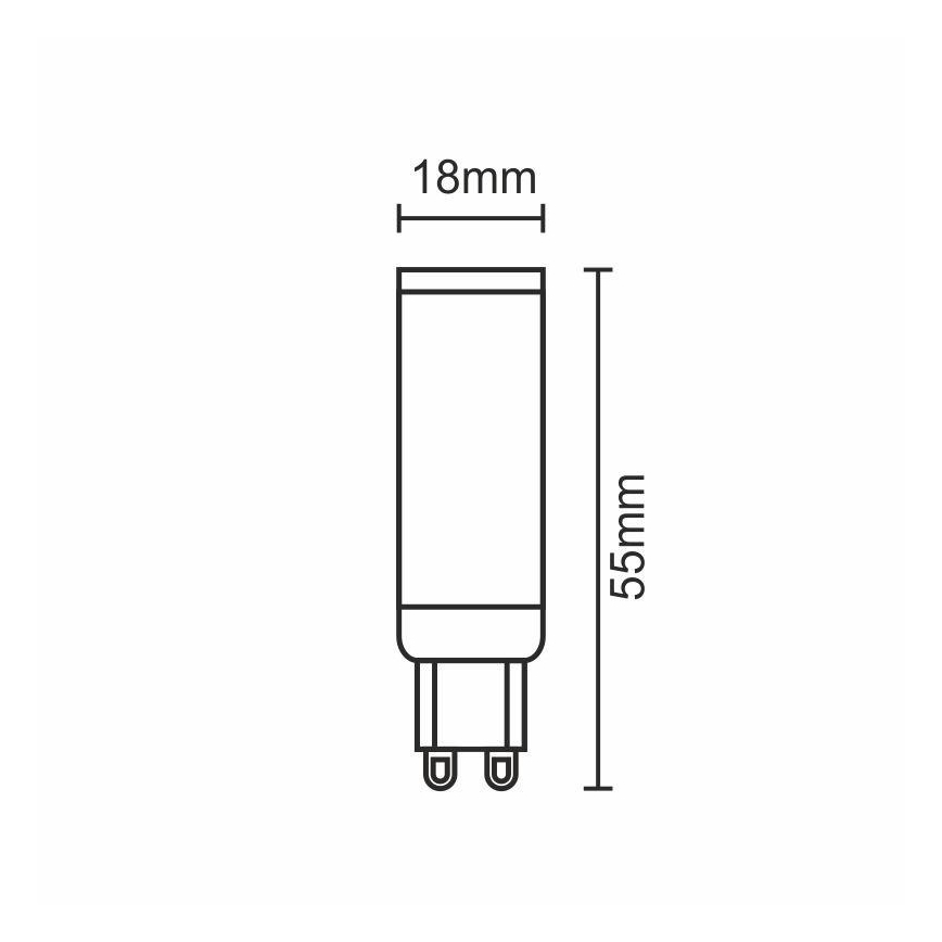 LED-polttimo G9/5W/230V 4000K