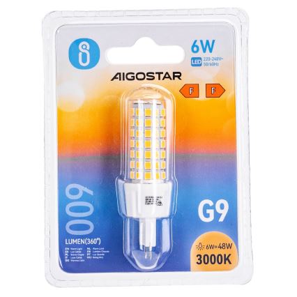 LED-polttimo G9/6W/230V 3000K - Aigostar