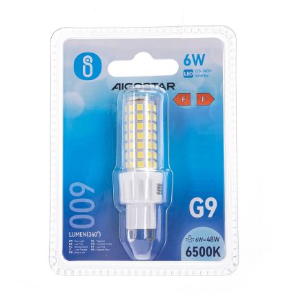 LED-polttimo G9/6W/230V 6500K - Aigostar