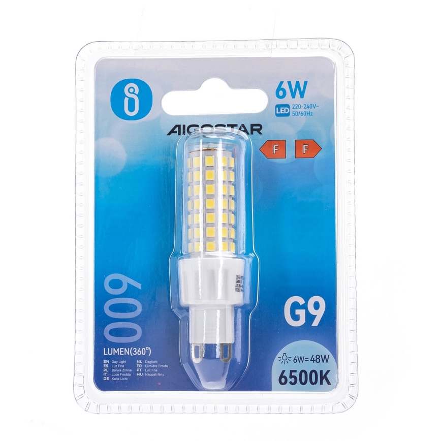 LED-polttimo G9/6W/230V 6500K - Aigostar