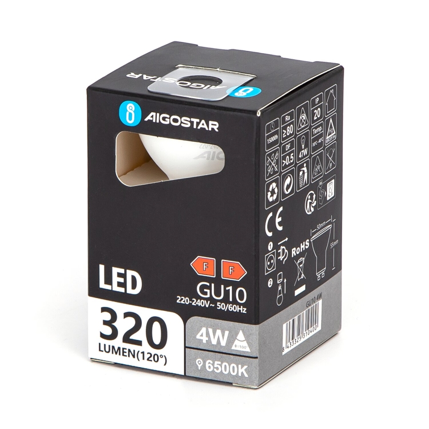 LED-polttimo GU10/4W/230V 6500K - Aigostar