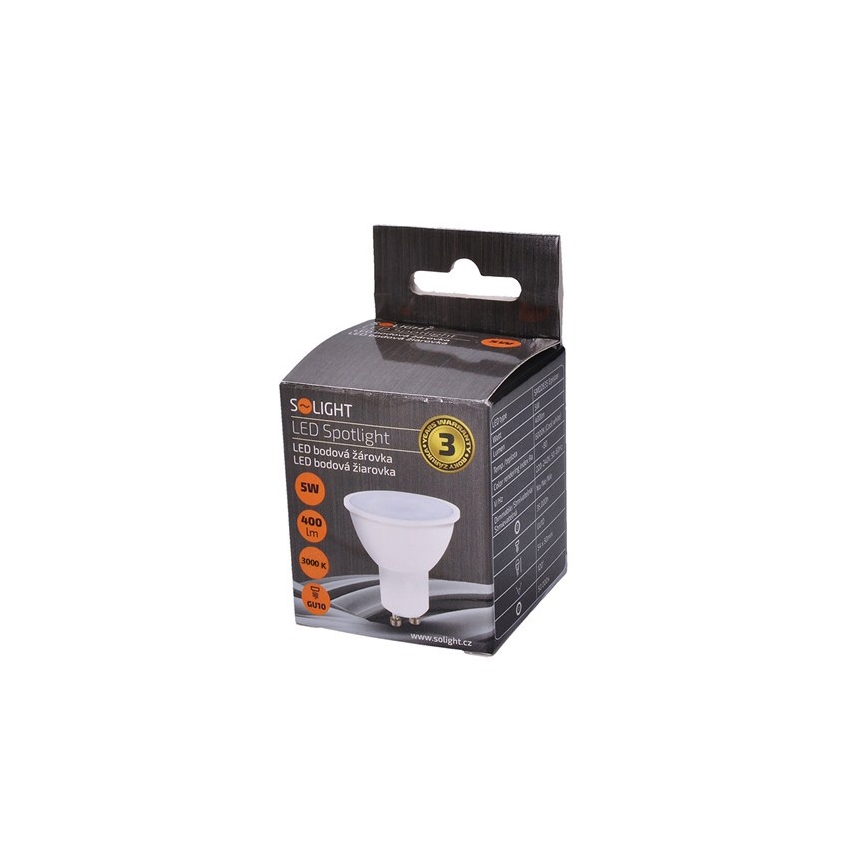 LED-polttimo GU10/5W/230V 3000K