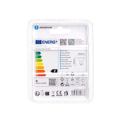 LED-polttimo GU10/6W/230V 3000K - Aigostar