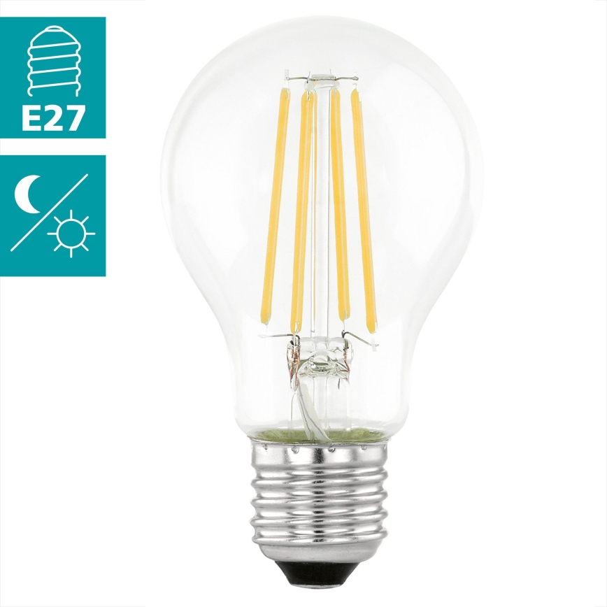 LED-polttimo hämäräsensorilla VINTAGE A60 E27/6W/230V 3000K - Eglo 11886