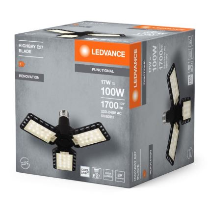 LED-polttimo HIGHBAY E27/17W/230V 4000K - Ledvance