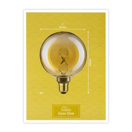 LED-polttimo INNER G125 E27/3,5W/230V 1800K - Paulmann 28881