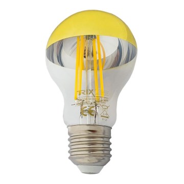 LED-polttimo, jossa peilipallomainen päällys DECOR MIRROR A60 E27/8W/230V 4200K kulta