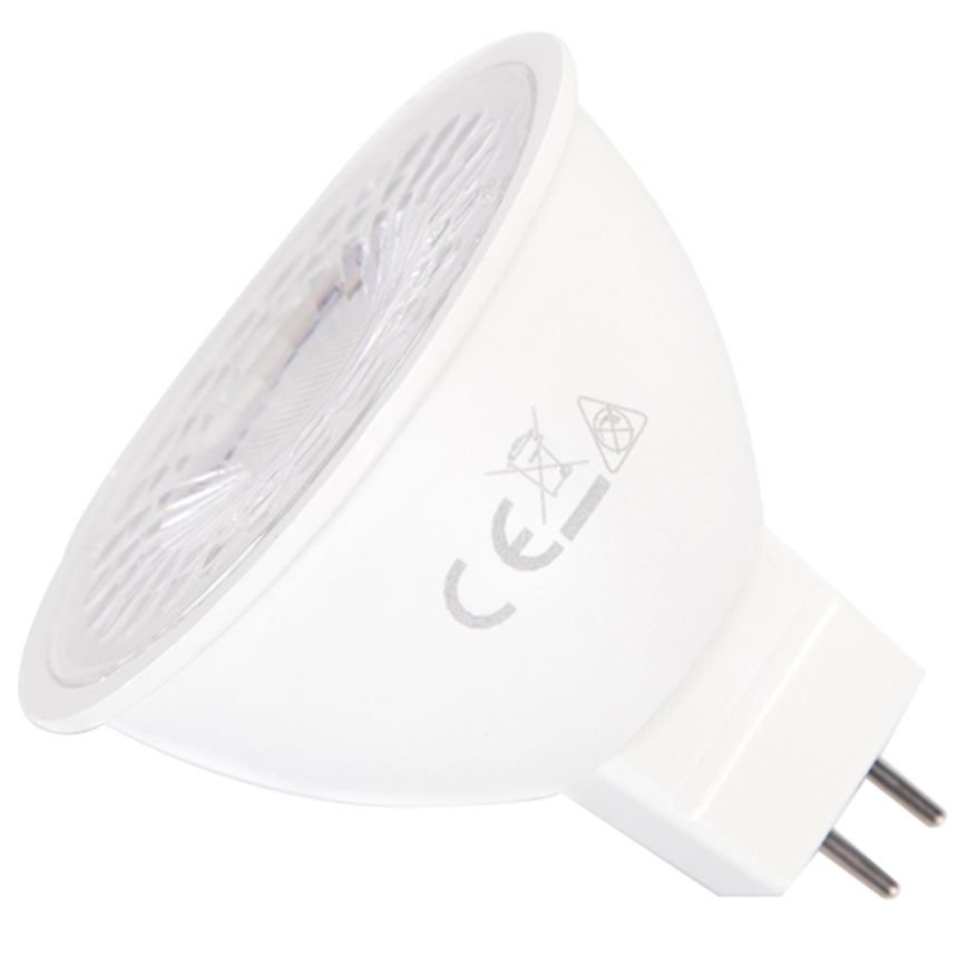 LED-polttimo MR16 GU5,3/6W/12V 4000K - Aigostar