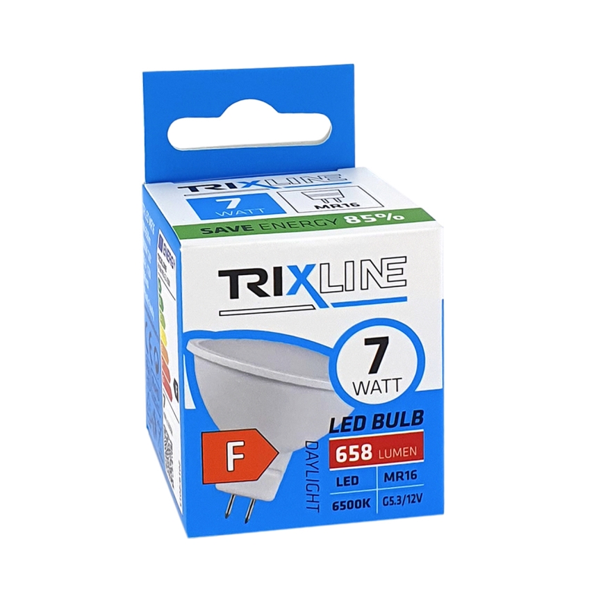 LED-polttimo MR16 GU5,3/7W/12V 6500K