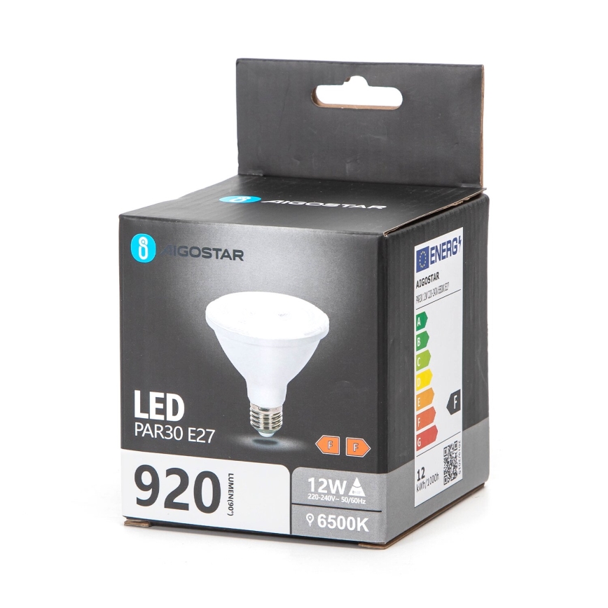 LED-polttimo PAR30 E27/12W/230V 6500K - Aigostar