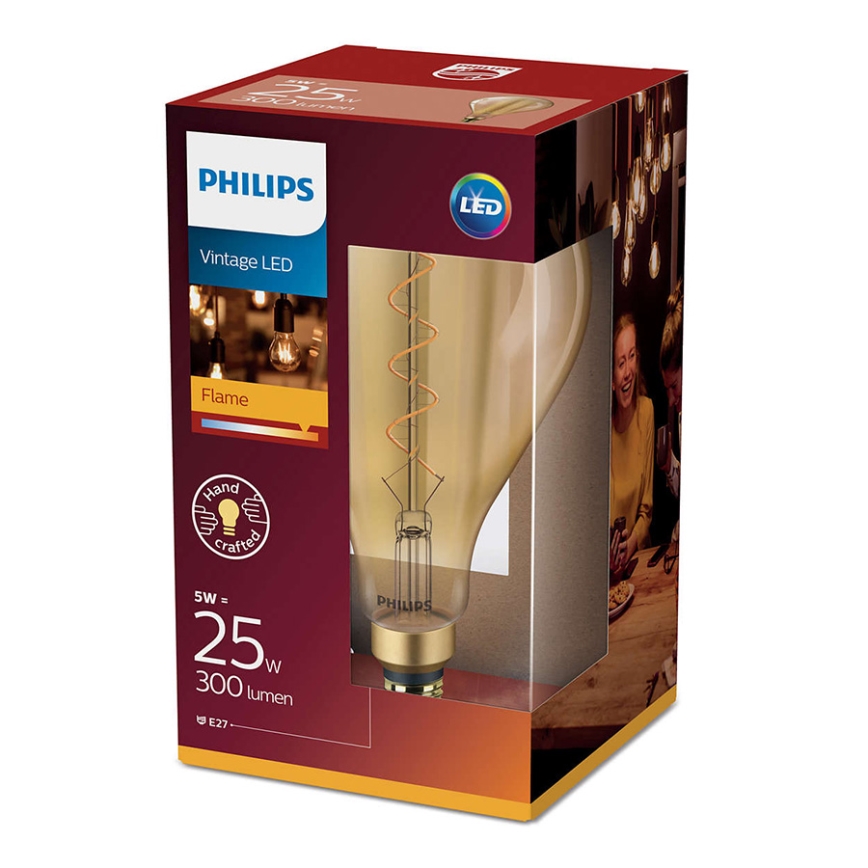 LED-polttimo Philips E27/5W/230V 2000K - VINTAGE