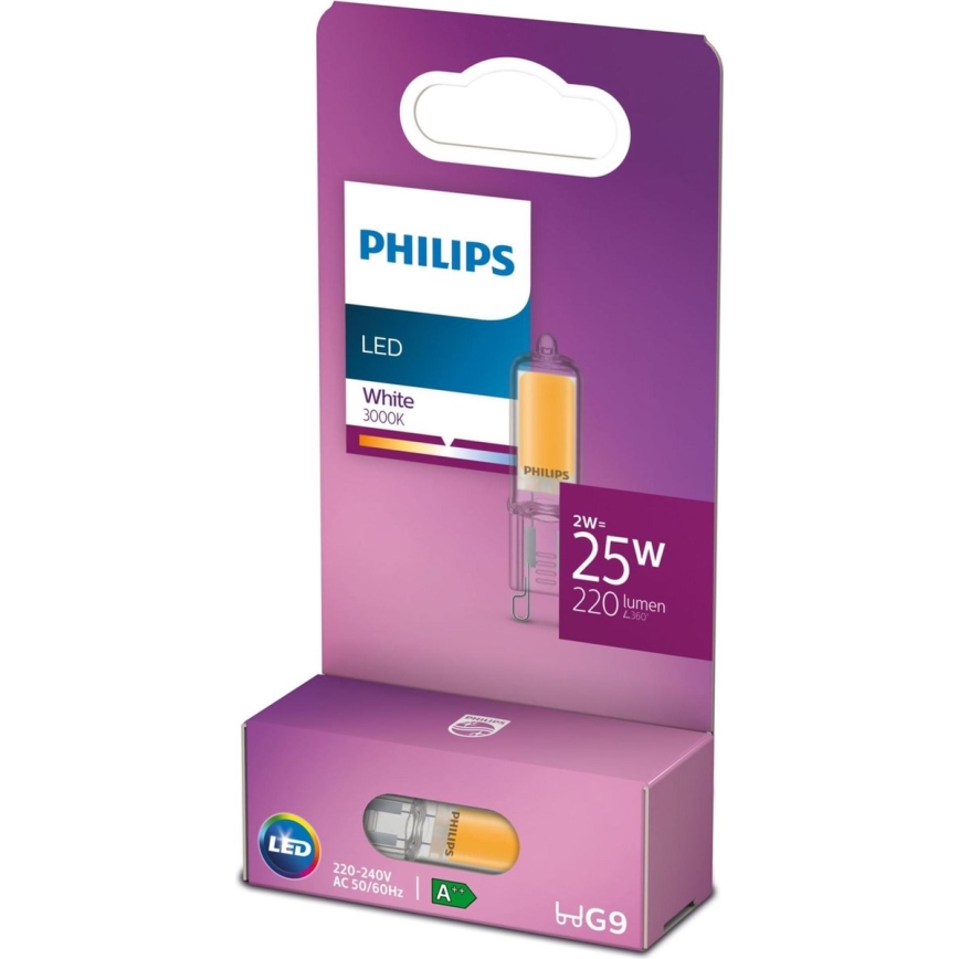 LED-polttimo Philips G9/2W/230V 3000K