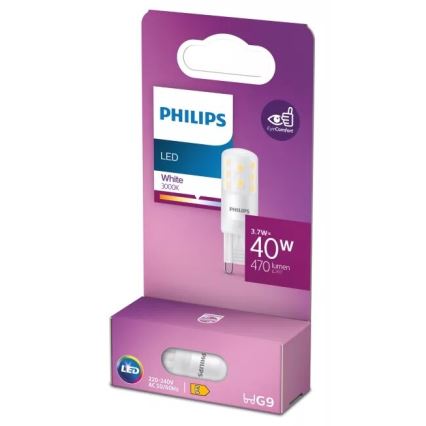 LED-polttimo Philips G9/3,7W/230V 3000K