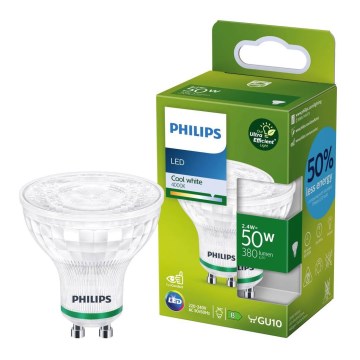 LED-polttimo Philips GU10/2,4W/230V 4000K