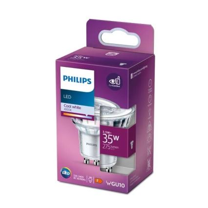 LED-polttimo Philips PAR16 GU10/3,5W/230V 4000K