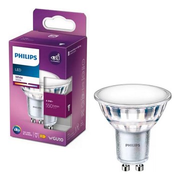 LED-polttimo Philips PAR16 GU10/4,9W/230V 3000K
