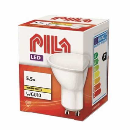 LED-polttimo Philips Pila GU10/5,5W/230V 2700K