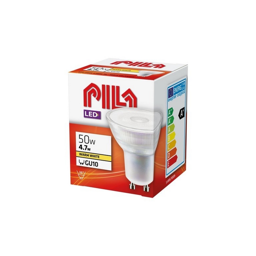 LED-polttimo Philips Pila PAR16 GU10/4,7W/230V 2700K