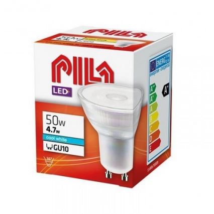 LED-polttimo Philips Pila PAR16 GU10/4,7W/230V 4000K