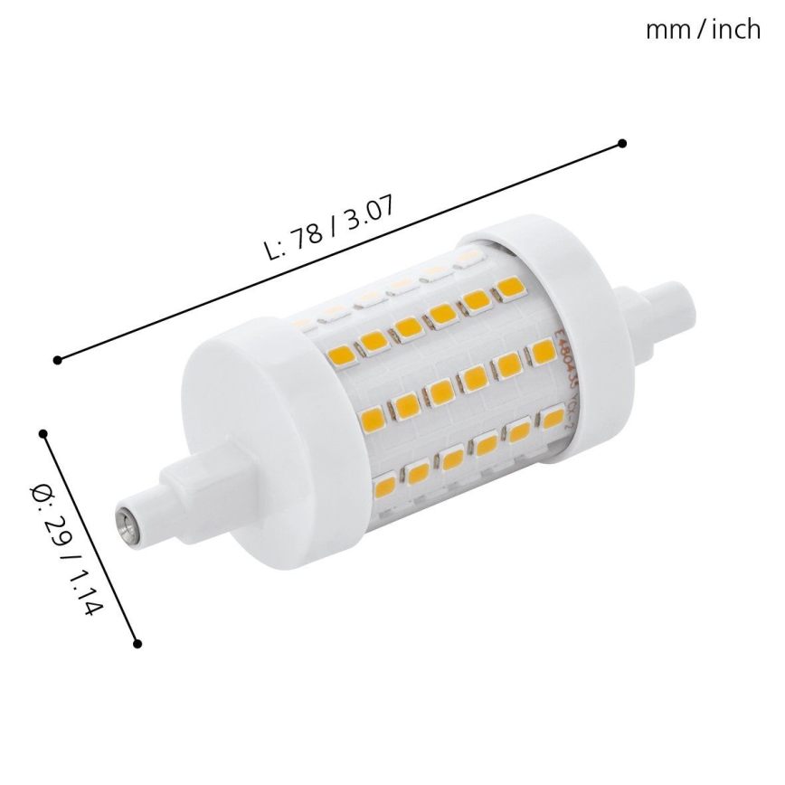 LED-polttimo R7S/7W/230V 2700K 78 mm - Eglo 11829
