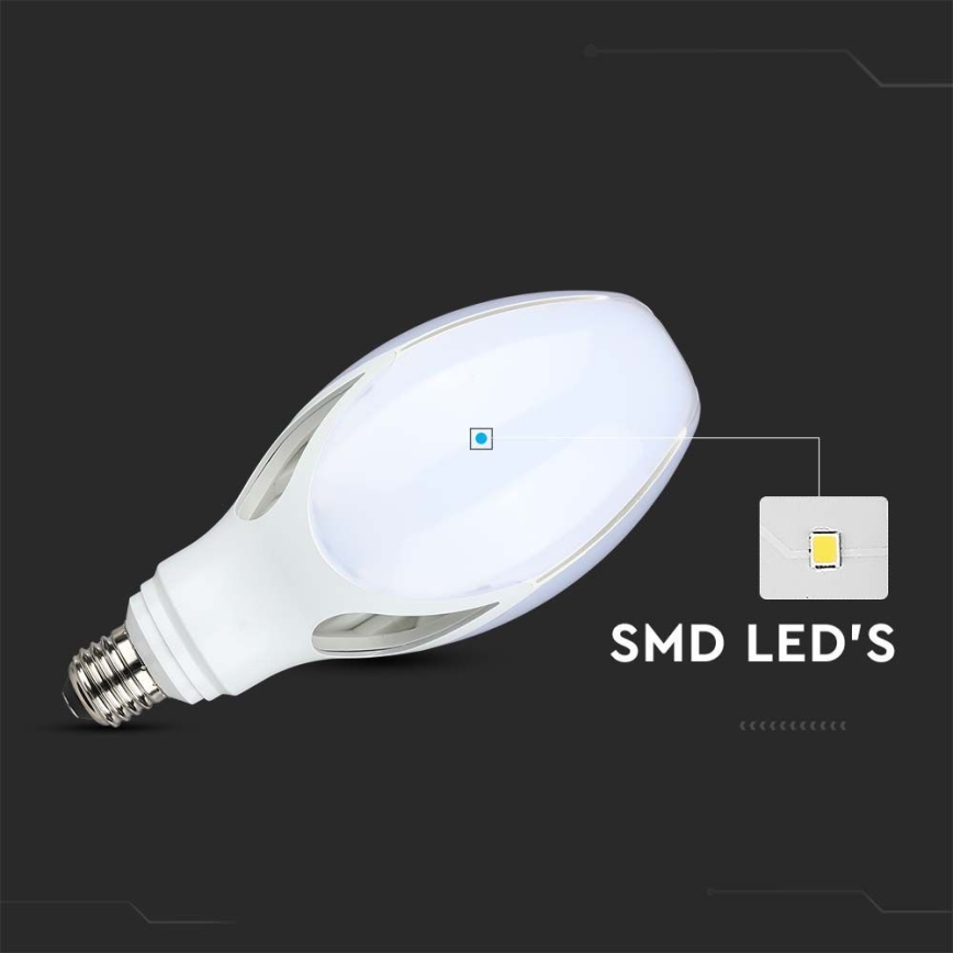 LED-polttimo SAMSUNG CHIP E27/36W/230V 6500K