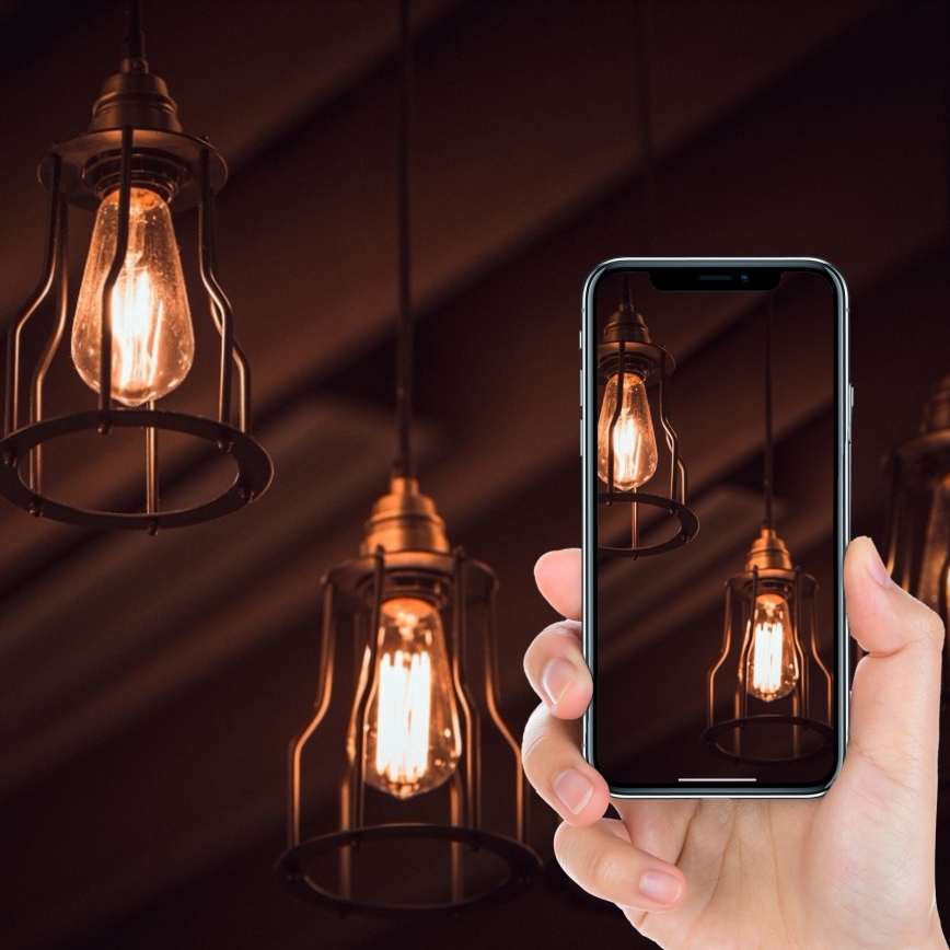 LED Polttimo ST64 E27/4W/230V 2200K - Aigostar