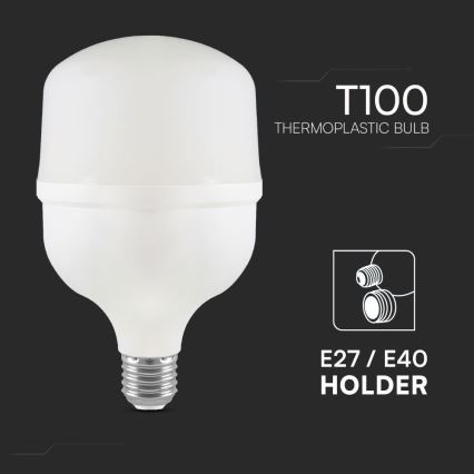 LED-polttimo T100 E27/30W/230V 6500K