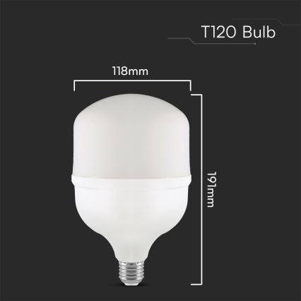 LED-polttimo T120 E27/40W/230V 6500K