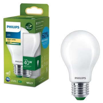 LED-polttimo ULTRAEFFICIENT Philips A60 E27/2,3W/230V 2700K