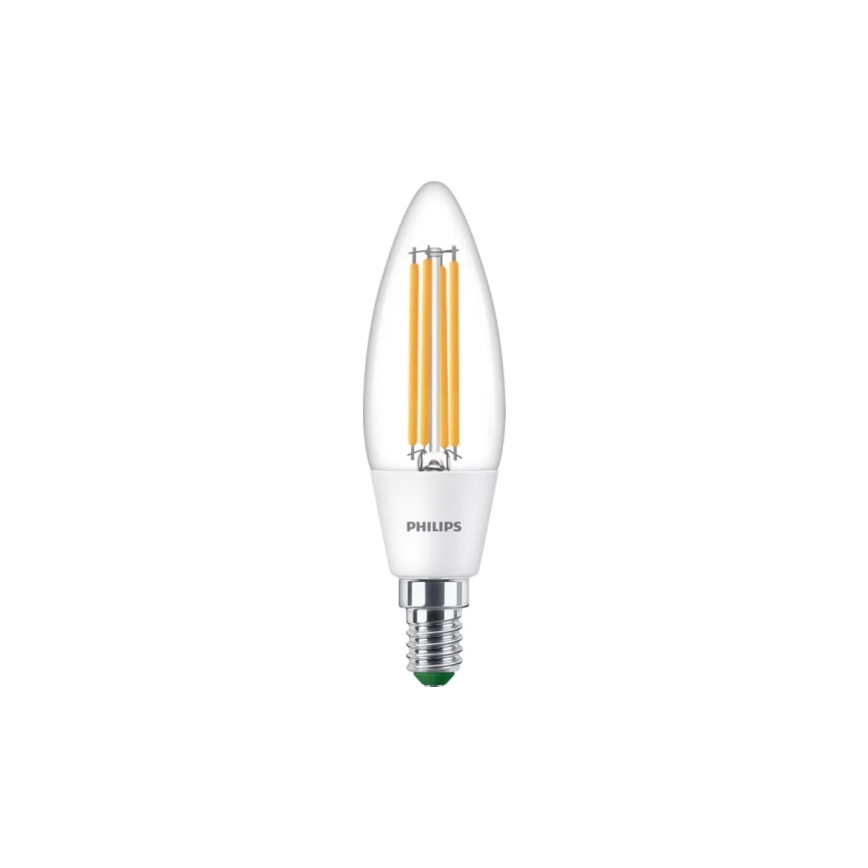 LED-polttimo ULTRAEFFICIENT VINTAGE Philips B35 E14/2,3W/230V 3000K