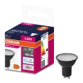 LED-polttimo VALUE PAR16 GU10/4,5W/230V 4000K 36° musta - Osram