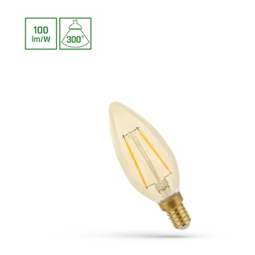 LED-polttimo VINTAGE C35 E14/5W/230V 2400K