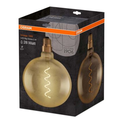 LED-polttimo VINTAGE E27/5W/230V 2000K - Osram
