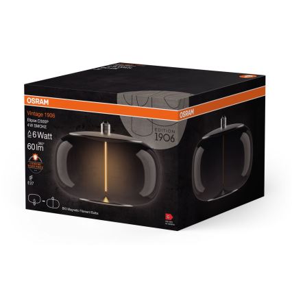 LED-polttimo VINTAGE FILAMENT E27/4W/230V 1800K savu - Osram