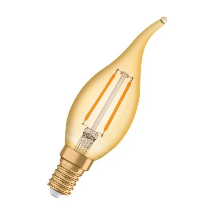 LED-polttimo Vintage-filamentti E14/1,5W/230V 2400K - Osram
