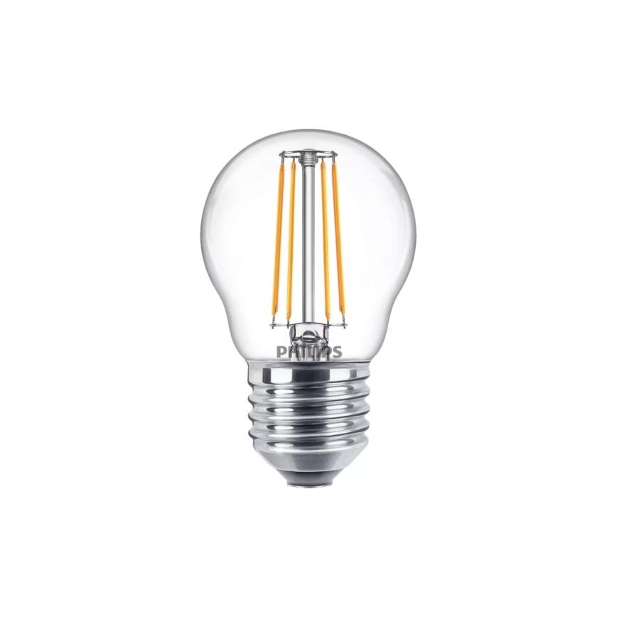 LED-polttimo VINTAGE Philips P45 E27/4,3W/230V 2700K