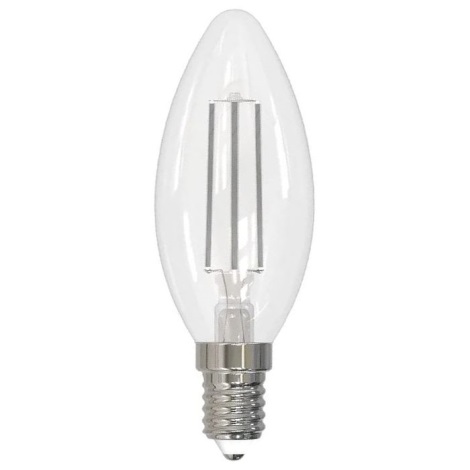 LED-polttimo WHITE FILAMENT C35 E14/4,5W/230V 3000K