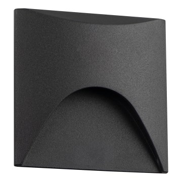 LED-porrasvalaisin EXIN LED/2,5W/230V 3000K IP65 antrasiitinharmaa neliömäinen